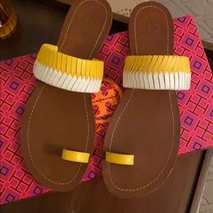 Like new Tory Burch sandals size 8